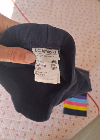 Renkli Baskılı Kız Tayt - Görsel 4