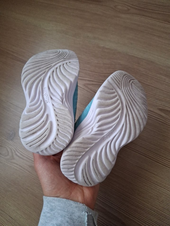 Kız Çocuk Turkuaz Skechers Spor Ayakkabı - Görsel 4