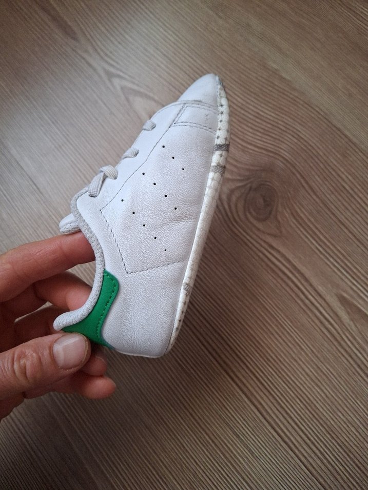 Kız Çocuk Beyaz Spor Ayakkabı Velcro - Görsel 3