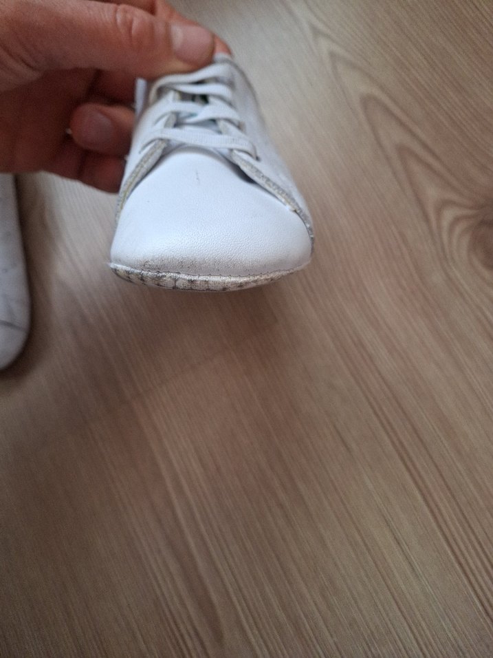 Kız Çocuk Beyaz Spor Ayakkabı Velcro - Görsel 2