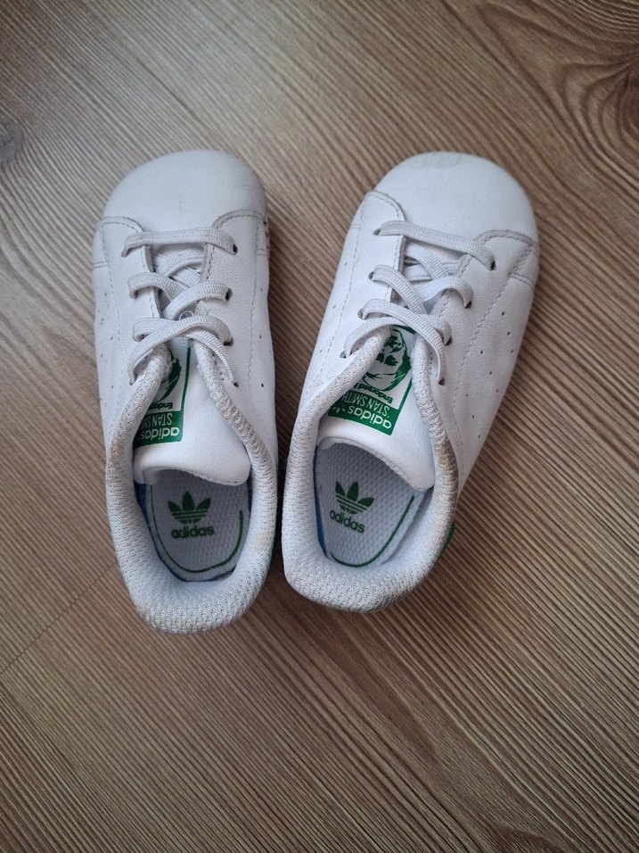 Kız Çocuk Beyaz Spor Ayakkabı Velcro - Görsel 5