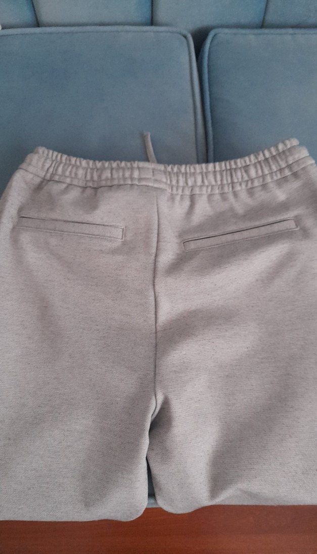 Gri erkek çocuk rahat kesim pantolon10-11 yaş - Görsel 3