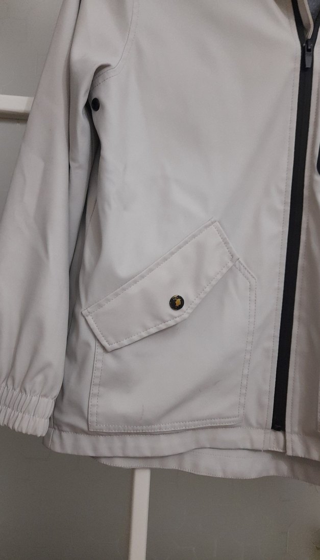 Bej Kadın Midi Boy Cepli Ceket - Görsel 2