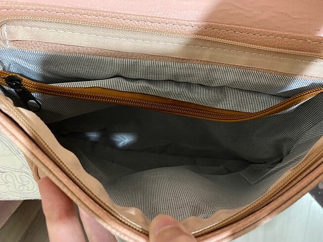 Pudra rengi çanta - Görsel 4