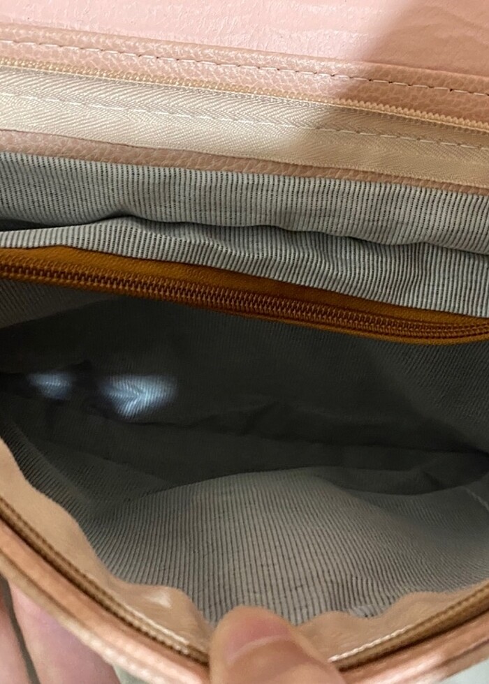 Pudra rengi çanta - Görsel 4