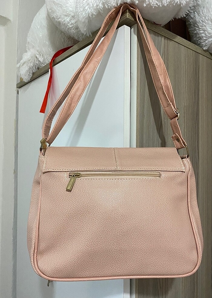 Pudra rengi çanta - Görsel 3