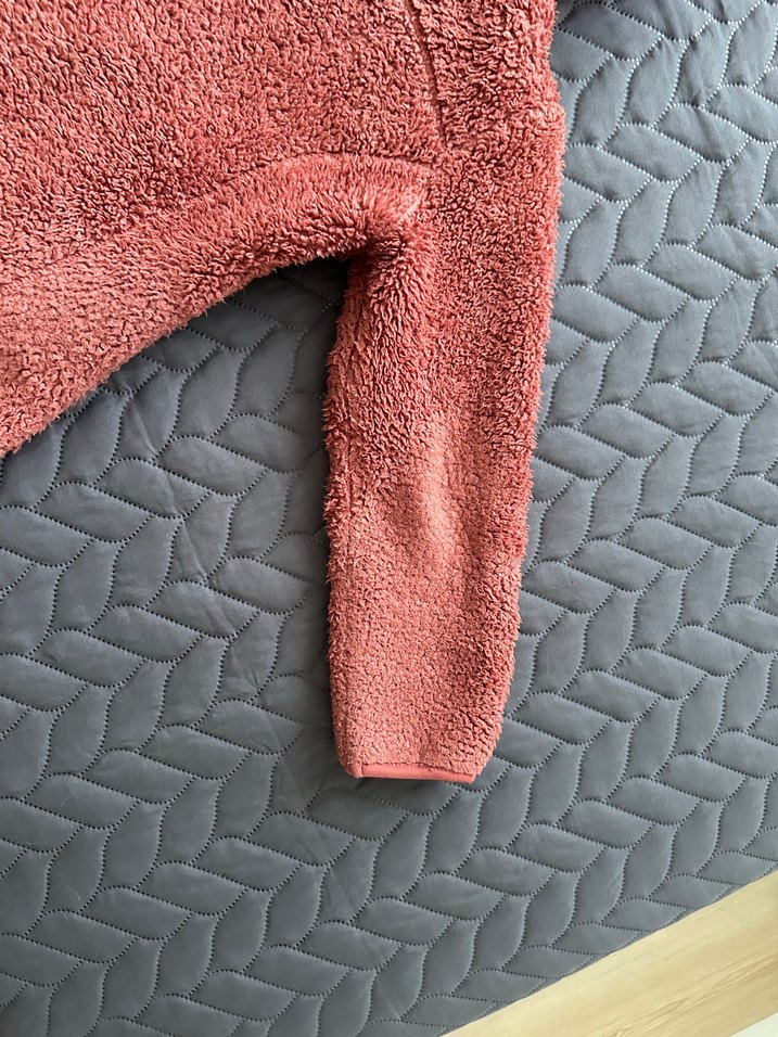 Kız Çocuk Pembe Kapüşonlu Fermuarlı Ceket - Görsel 4