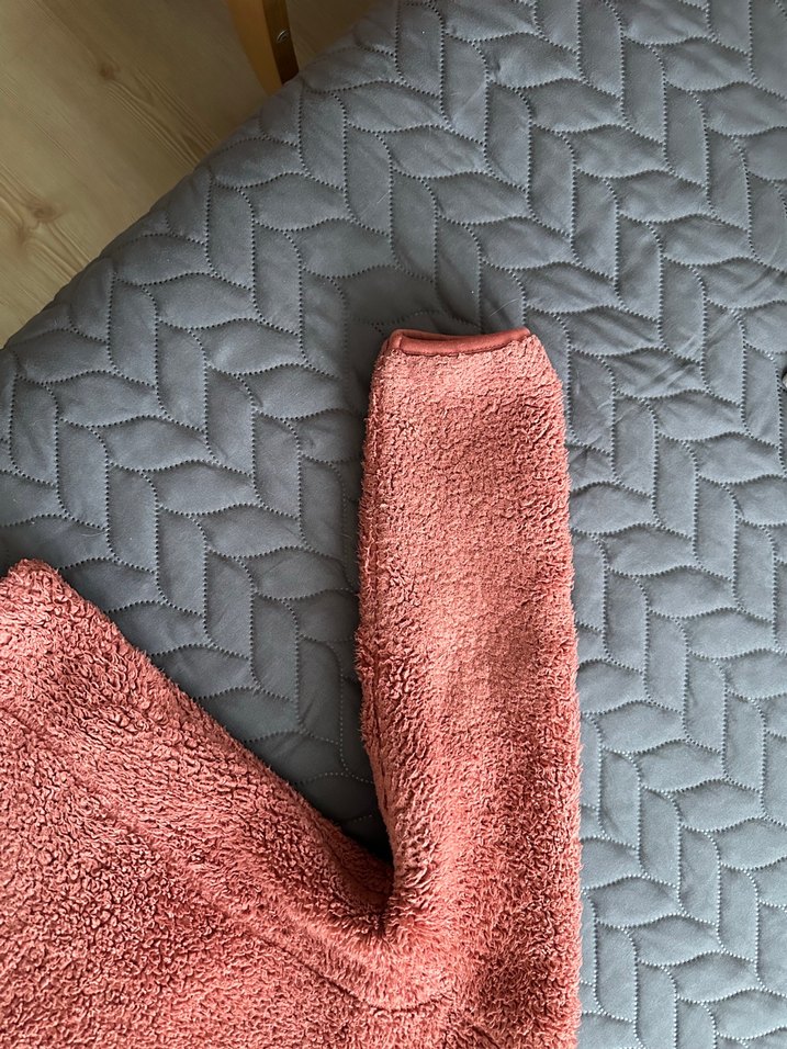 Kız Çocuk Pembe Kapüşonlu Fermuarlı Ceket - Görsel 5