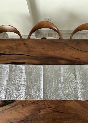 Uzun Gri Yılan Desenli - Görsel 4