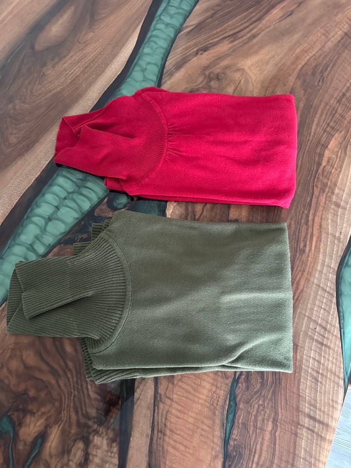 Boğazlı kazak 2li ürün - Görsel 2