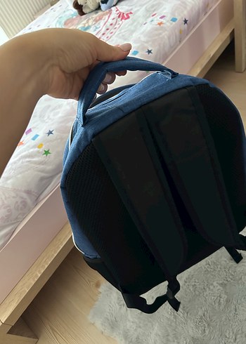 Mavi Çocuk Okul Çantası İstanbul Yazılı - Görsel 5