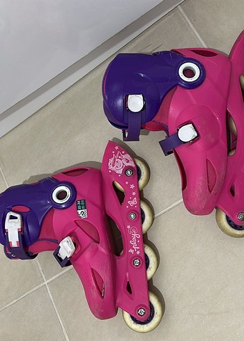 Mor ve Pembe Renkli Bağcıksız Patenciler - Görsel 2