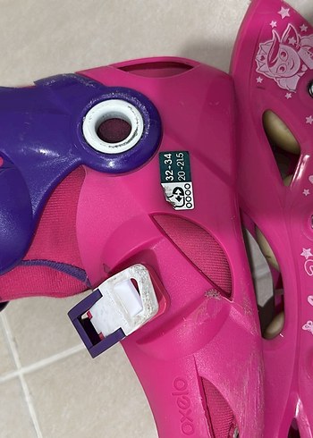 Mor ve Pembe Renkli Bağcıksız Patenciler - Görsel 3