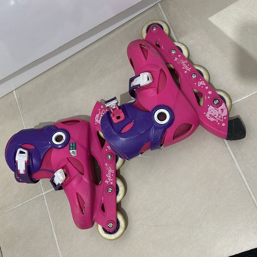 Mor ve Pembe Renkli Bağcıksız Patenciler - Görsel 4