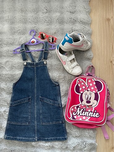 H&M çocuk denim elbise