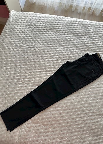 Siyah Kot Pantolon - Görsel 4