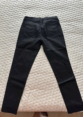 Siyah Kot Pantolon - Görsel 5