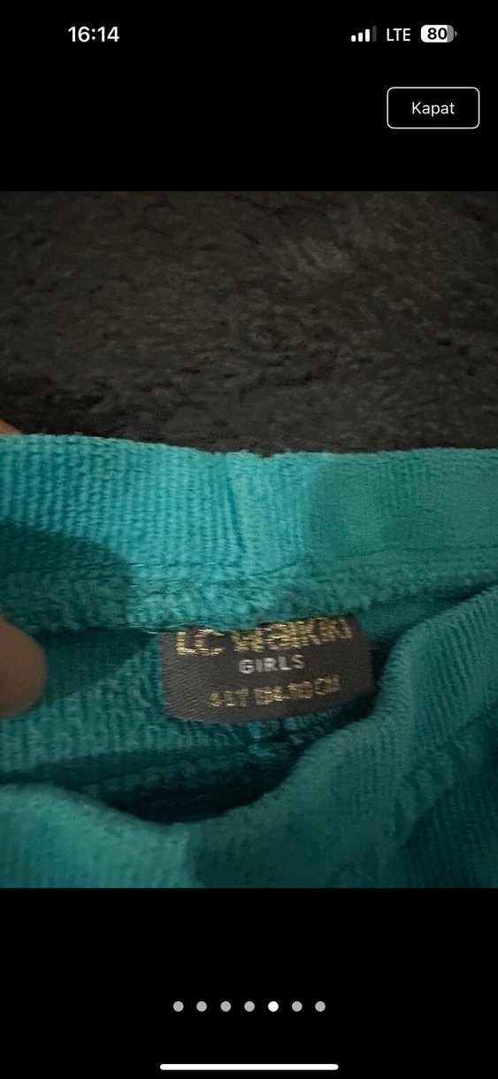 Kızlar için Çok Renkli Sade Tayt Seti - Görsel 5