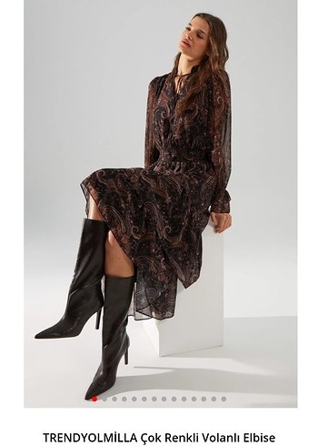 Trendyol milla elbise - Görsel 3