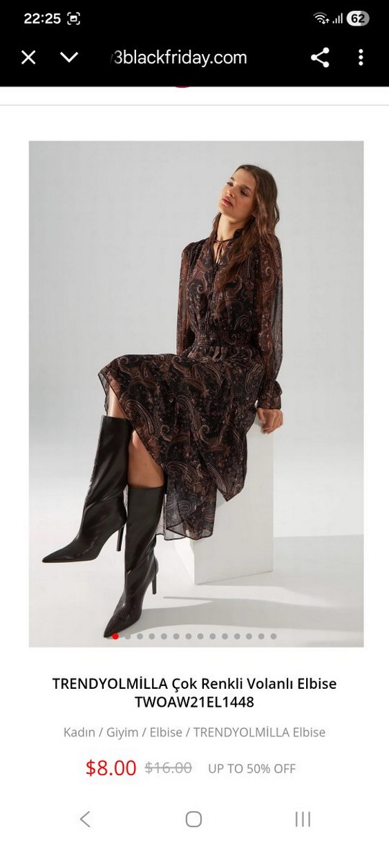 Trendyol milla elbise - Görsel 3