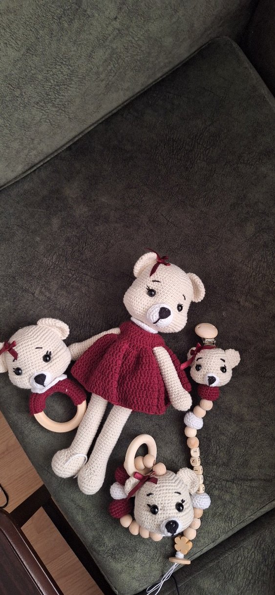 Amigurumi set - Görsel 2