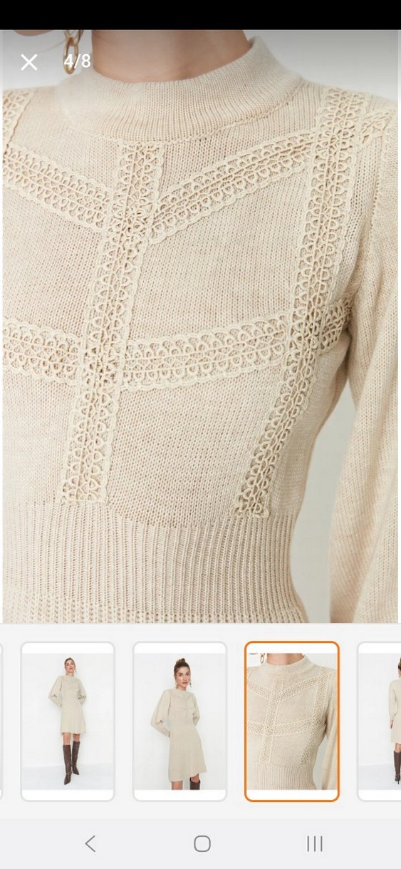 Trendyol milla triko elbise - Görsel 2