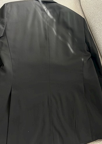 Siyah Erkek Kruvaze Takım Elbise - Görsel 4