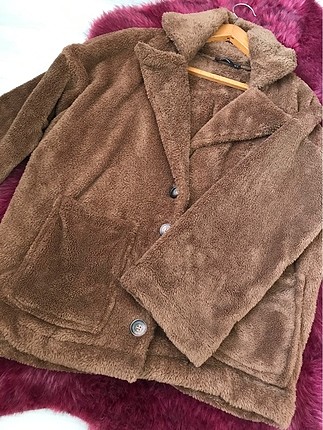 Peluş ceket.