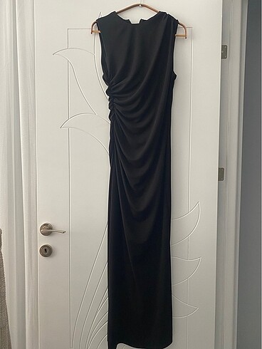 Zara Zara Drape Detaylı Elbise