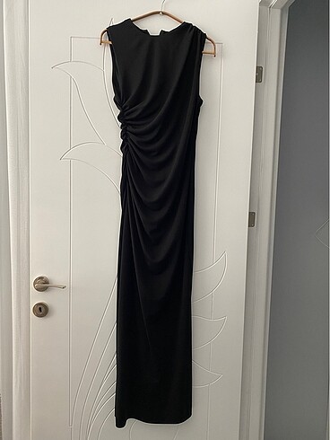 l Beden Zara Drape Detaylı Elbise