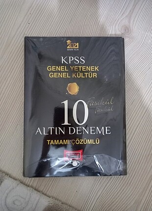 Genel yetenek genel kültür 10 altın deneme