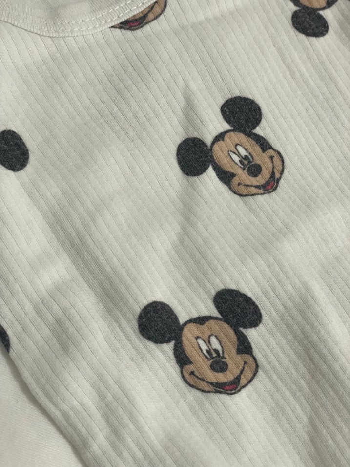 Beyaz Baskılı Erkek Bebek Askılı Body - Görsel 3