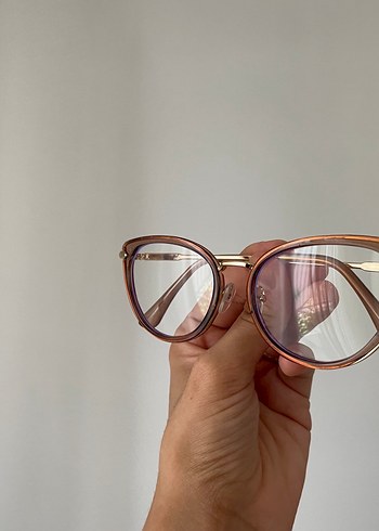 Şeffaf Kahverengi Optik Kadın Gözlüğü - Görsel 4