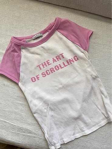 bershka crop tshirt