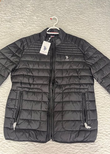Us polo Siyah Erkek Mont