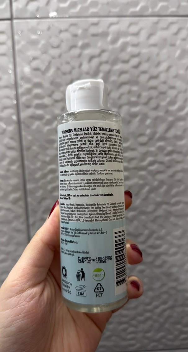 Watsons Nemlendirici Micellar Tonik 200 ml - Görsel 2