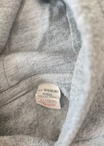 Kız Çocuk Kapüşonlu Tie-Dye Desenli Mont - Görsel 5