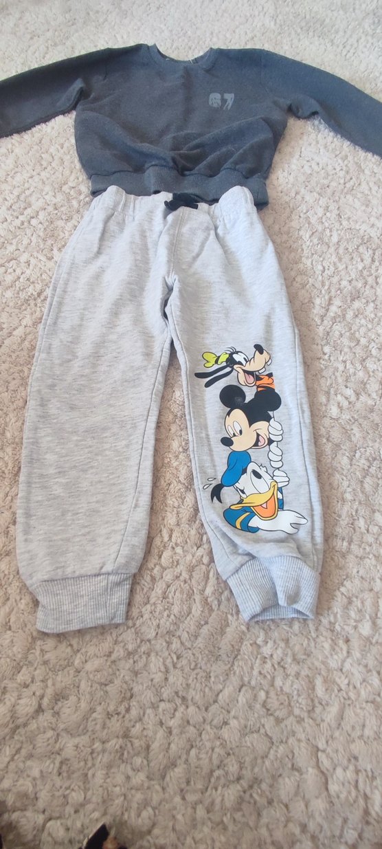 Gri Bebek Erkek Street Wear Takım - Görsel 2