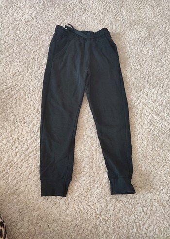 Erkek Siyah Fermuarlı Sweatshirt ve Eşofman Takımı - Görsel 8