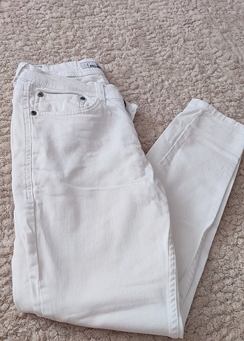 erkek Beyaz skinny jeans pantolon - Görsel 8