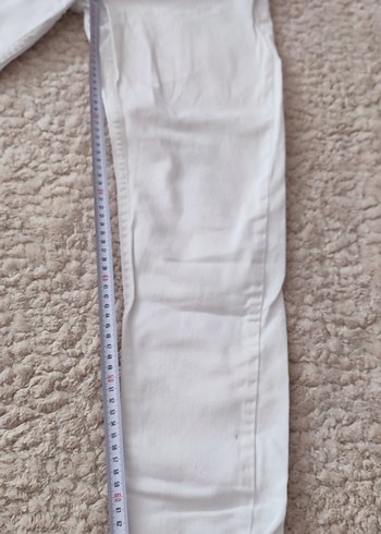 erkek Beyaz skinny jeans pantolon - Görsel 5