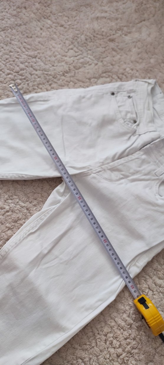 erkek Beyaz skinny jeans pantolon - Görsel 4