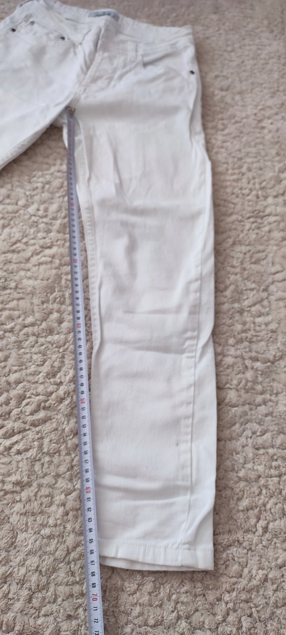 erkek Beyaz skinny jeans pantolon - Görsel 5