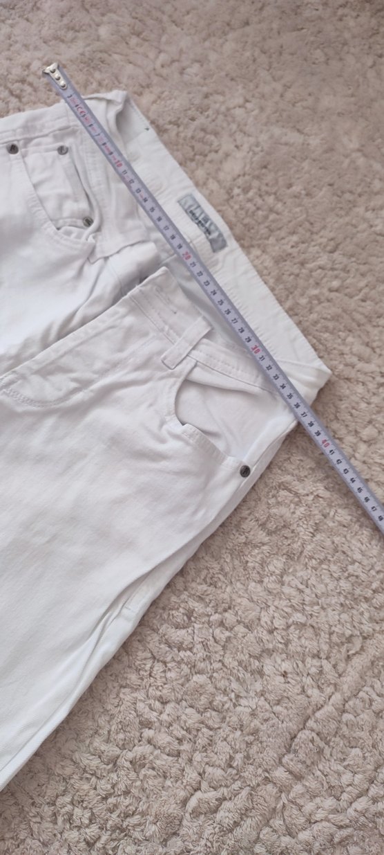 erkek Beyaz skinny jeans pantolon - Görsel 3