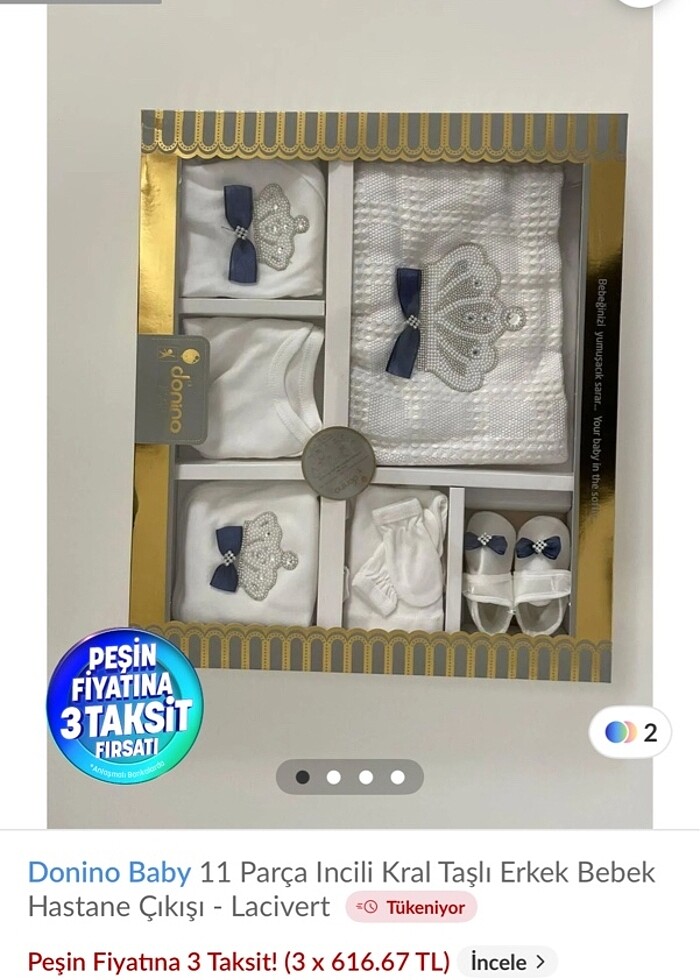 Hastane çıkış seti - Görsel 3