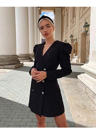 Blazer ceket elbise