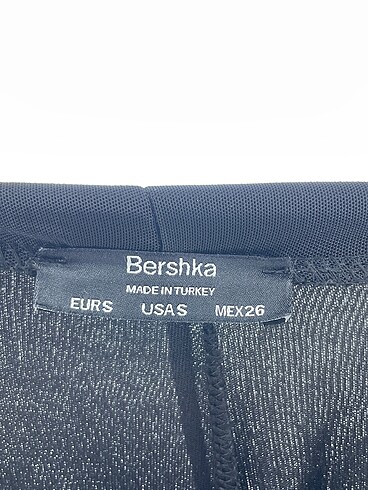 s Beden siyah Renk Bershka Kumaş Pantolon %70 İndirimli.