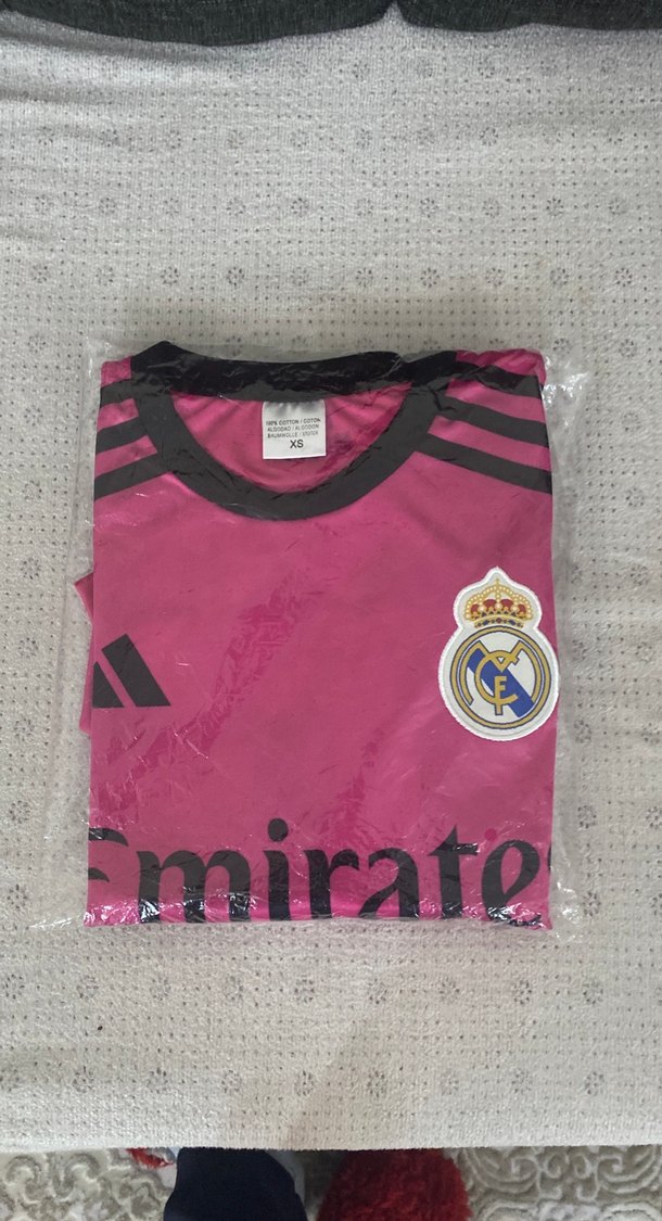 Kız Pembe Kısa Kollu Spor Forma Takımı - Görsel 5