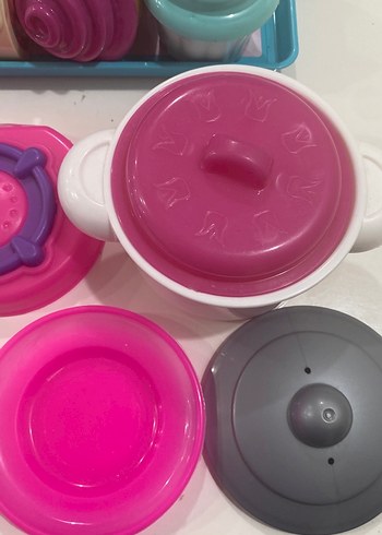 Pastel Renkli Oyuncak Mutfak Seti - Görsel 2