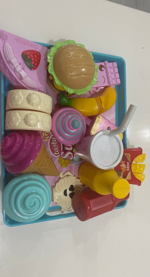 Pastel Renkli Oyuncak Mutfak Seti - Görsel 4